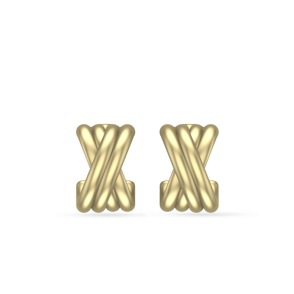 Gisser Oorbellen 14K Geelgoud – VGHE1005