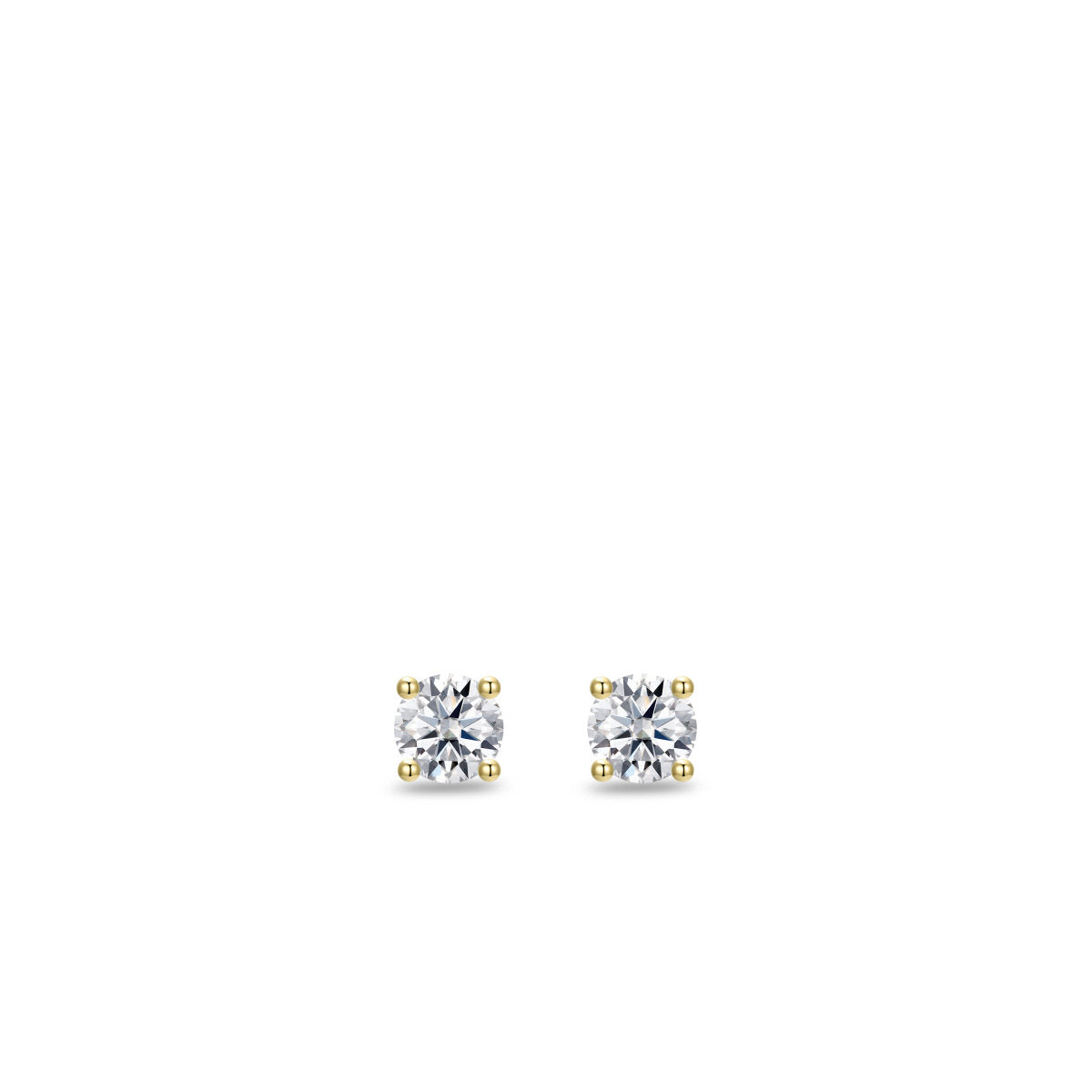 Gisser Oorbellen 14K Geelgoud Lab grown diamant – VGLE001/5