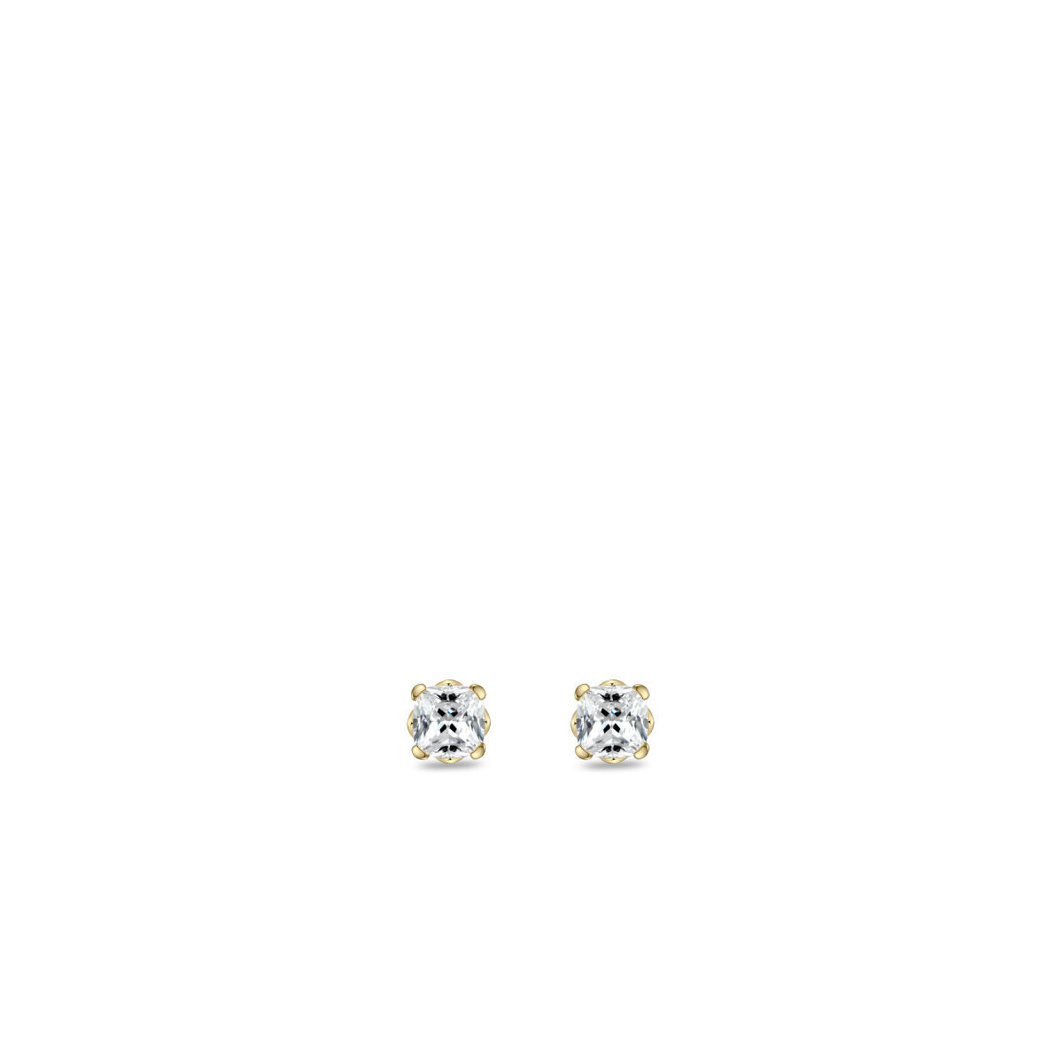 Gisser Oorbellen 14K Geelgoud Lab grown diamant – VGLE004/4
