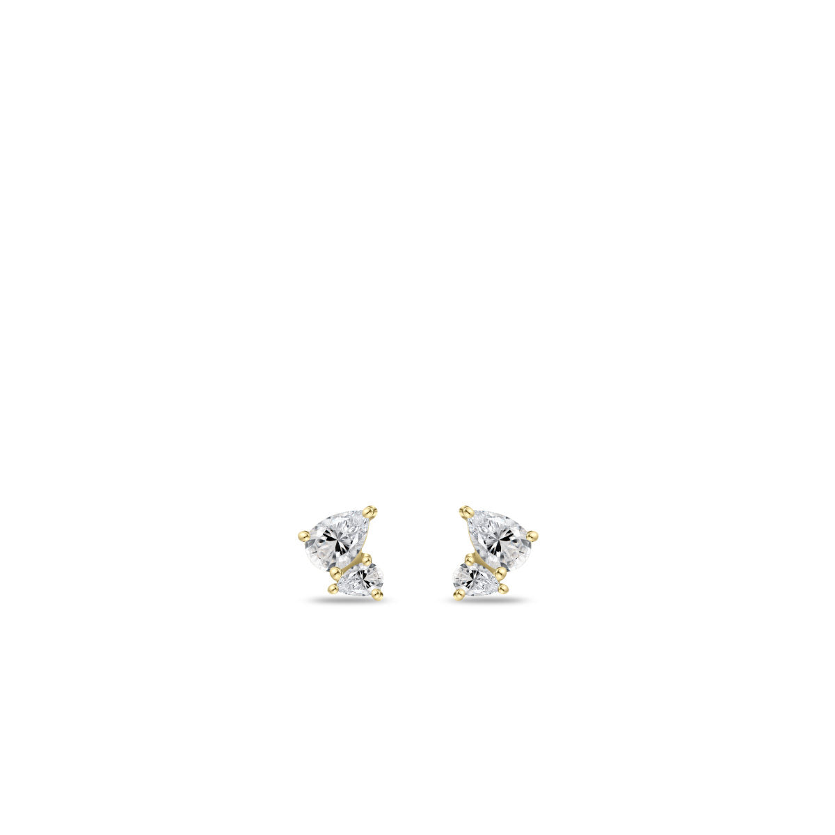 Gisser Oorbellen 14K Geelgoud Lab grown diamant – VGLE007