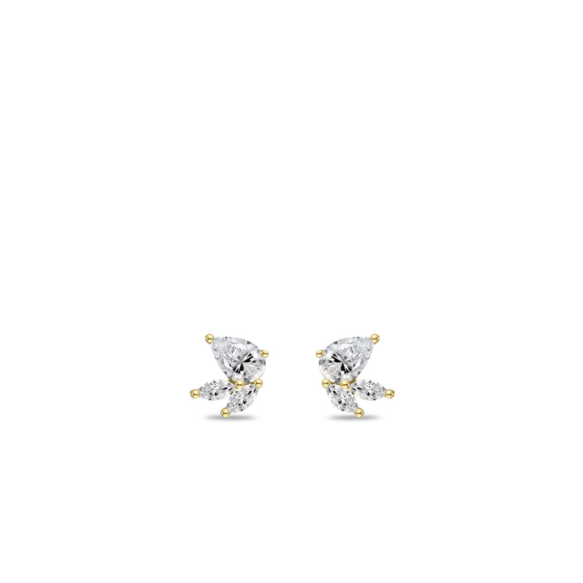 Gisser Oorbellen 14K Geelgoud Lab grown diamant – VGLE010