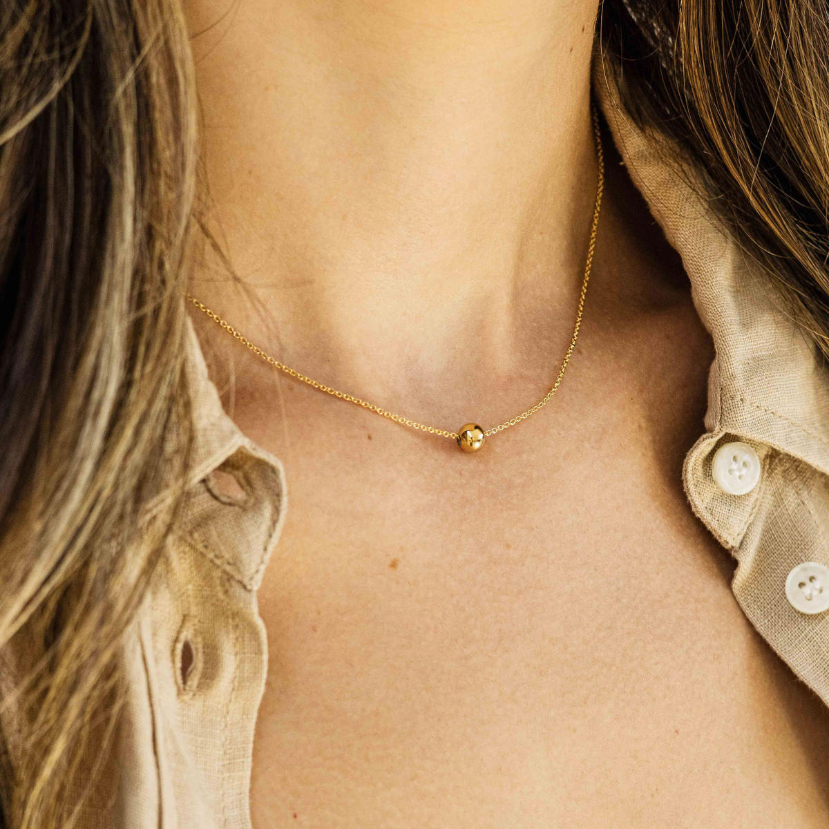 Gisser Ketting 14K Geelgoud 38+4 cm – VGN017 – foto 2