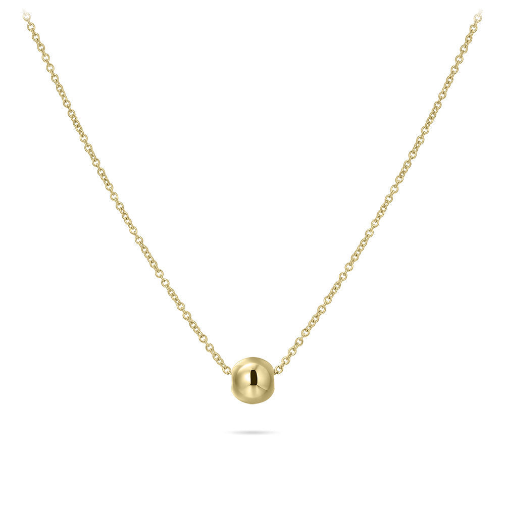 Gisser Ketting 14K Geelgoud 38+4 cm – VGN017