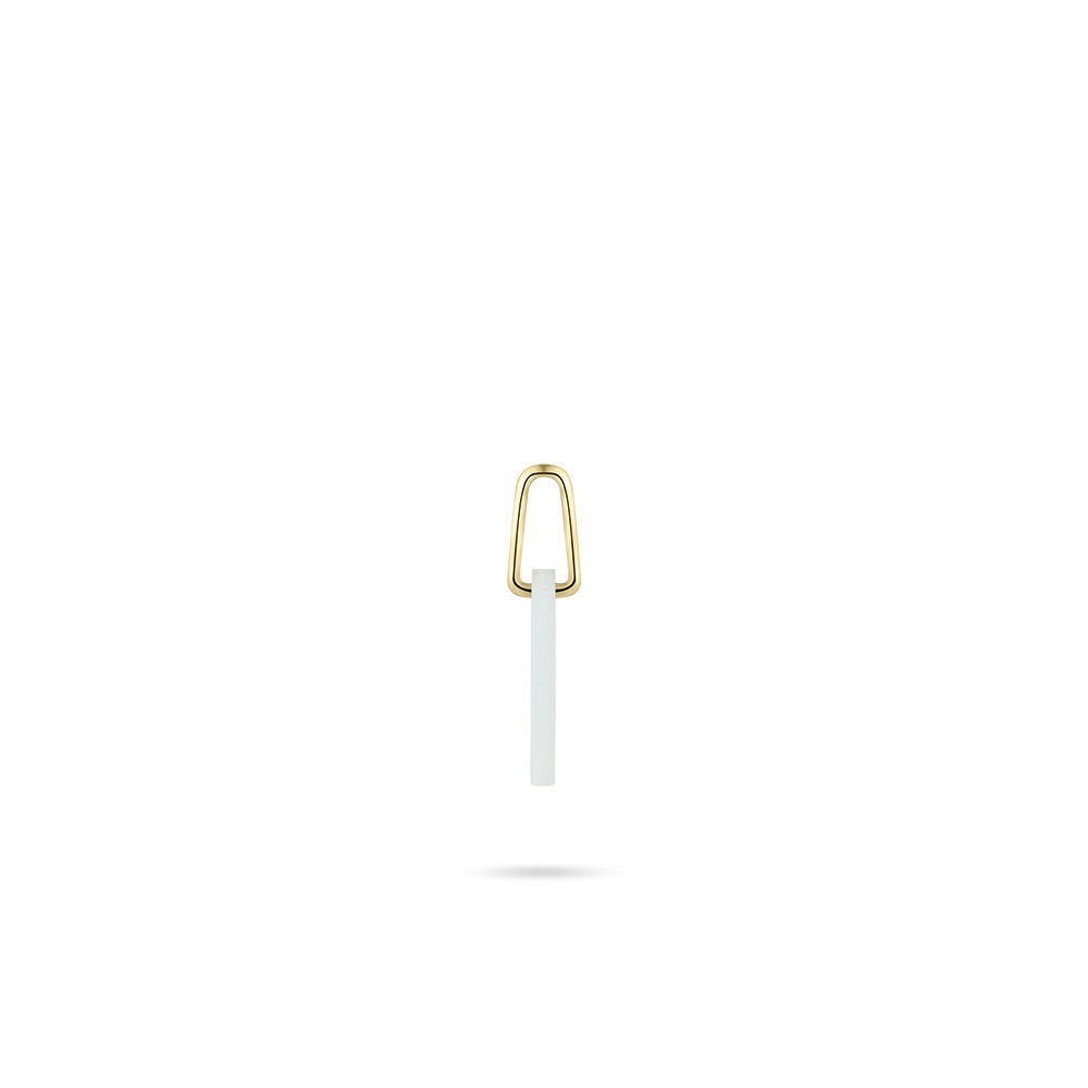 Gisser Hanger 14K Geelgoud Zirkonia Parelmoer – VGP027/10 – foto 3