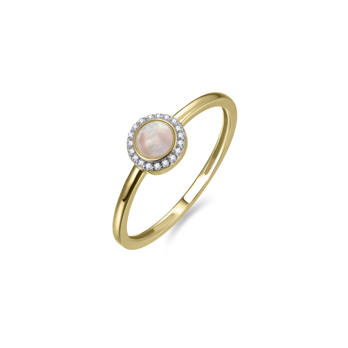 Gisser Ring 14K Geelgoud – VGR037