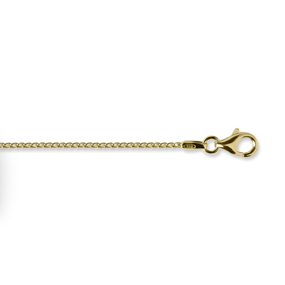 Gisser Ketting Zilver Geel Verguld – VS35Y