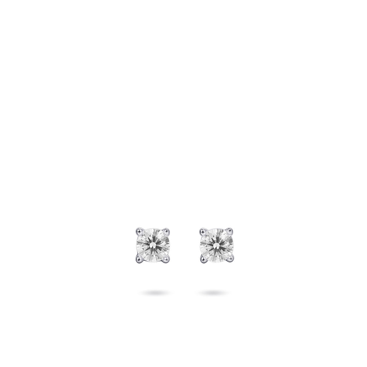 Gisser Oorbellen 14K Witgoud Diamant Wit – VWDE001/3