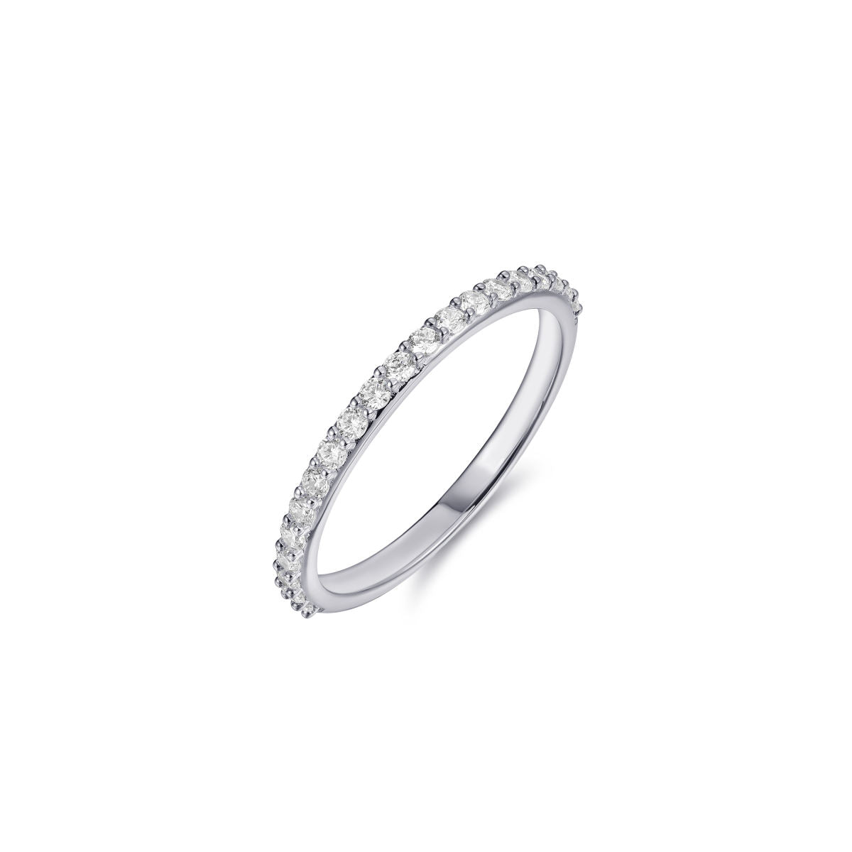 Gisser Ring 14K Witgoud Diamant Wit – VWDR004