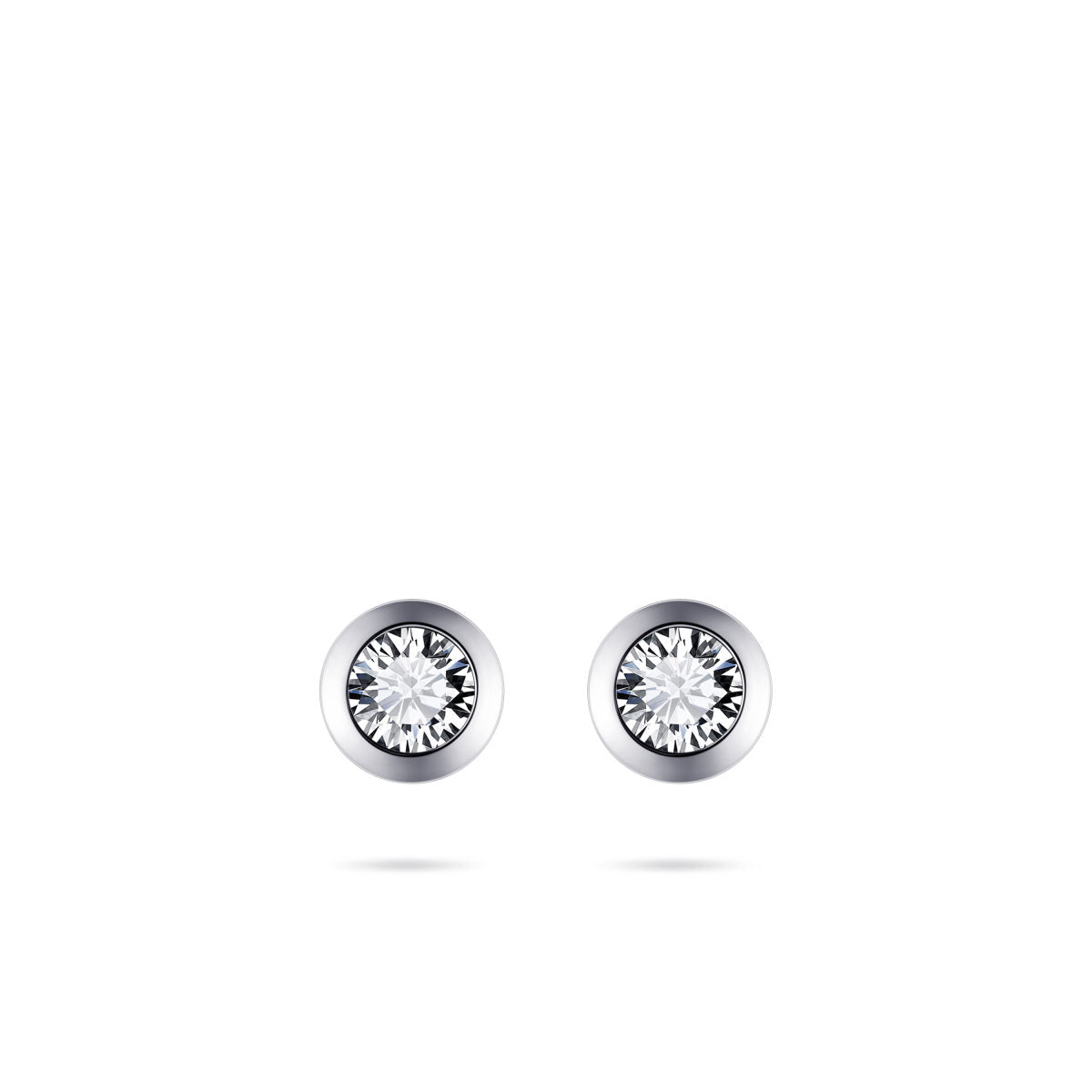 Gisser Oorbellen 14K Witgoud – VWE003/5