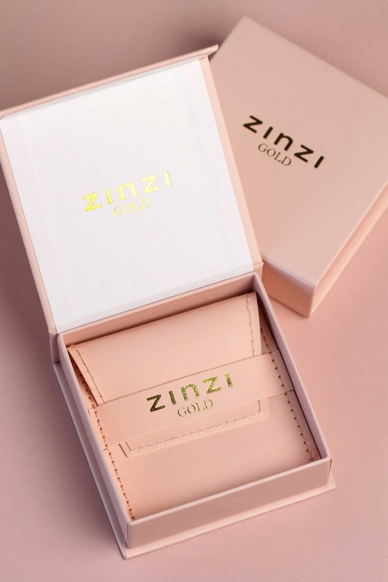 Zinzi Gold 14 krt gouden bicolor oorringen 18mm ZGO335, exclusief en kwalitatief hoogwaardig. Ontdek nu!
