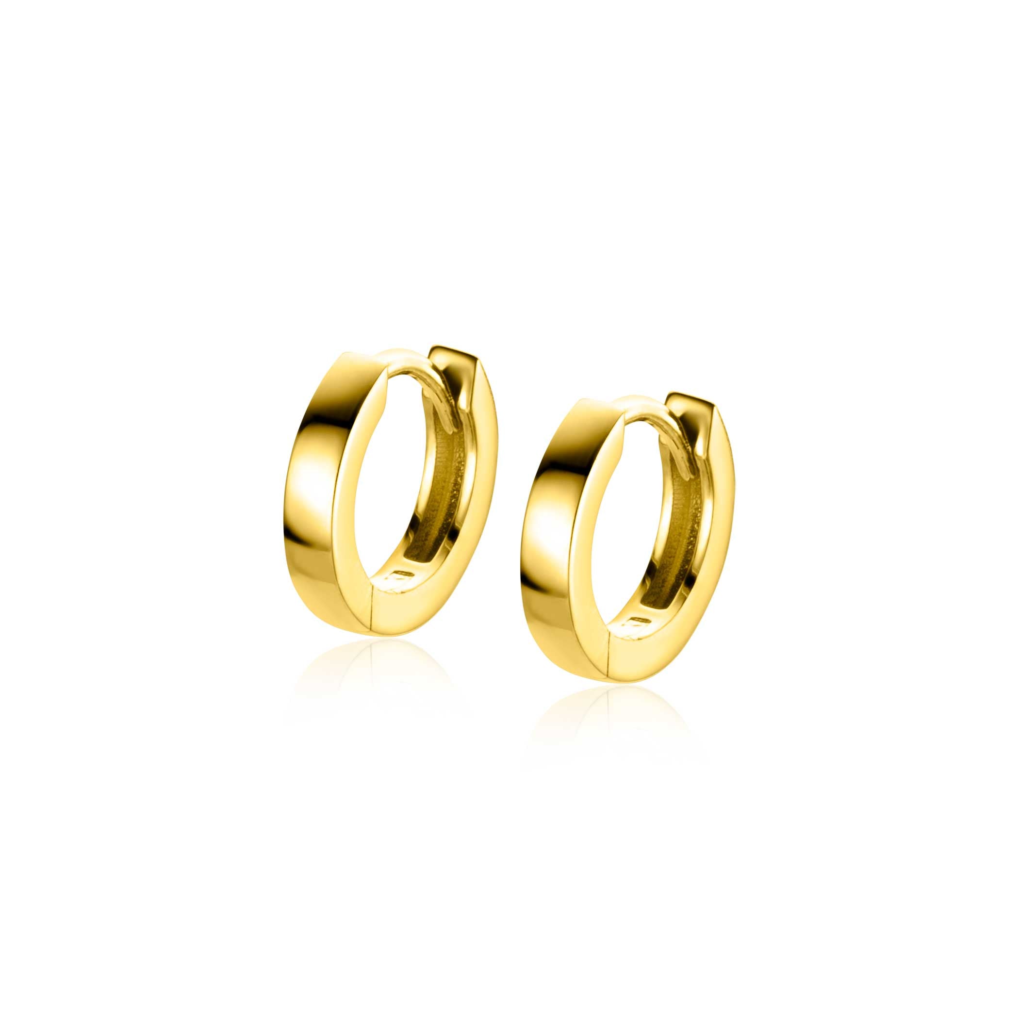ZINZI 14K Gouden Oorbellen ZGO427 12mm
