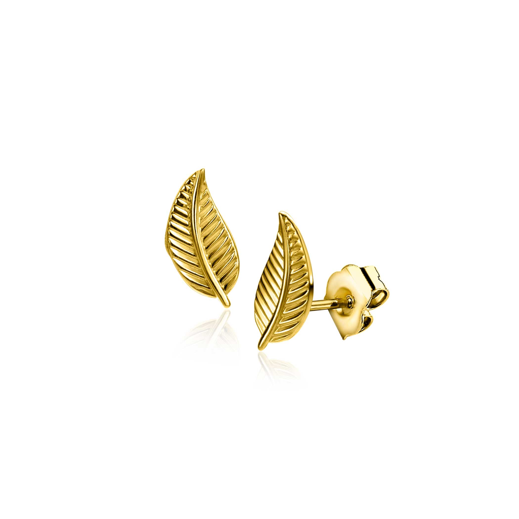 ZINZI 14K Gouden Oorknoppen ZGO522 oorbellen