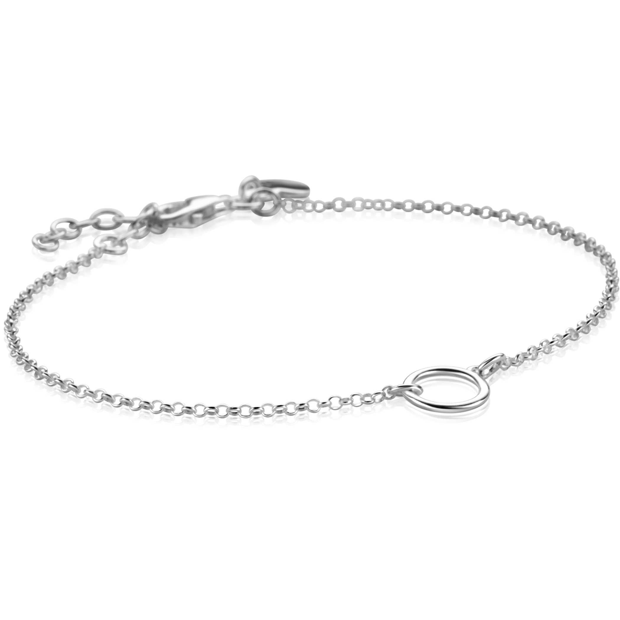 ZINZI Zilveren Armband 16,5 - 19 cm - ZIA2523