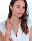 ZINZI zilveren ketting vossenstaart 5mm breed 45cm ZIC2214 - PansiteNederland.nl