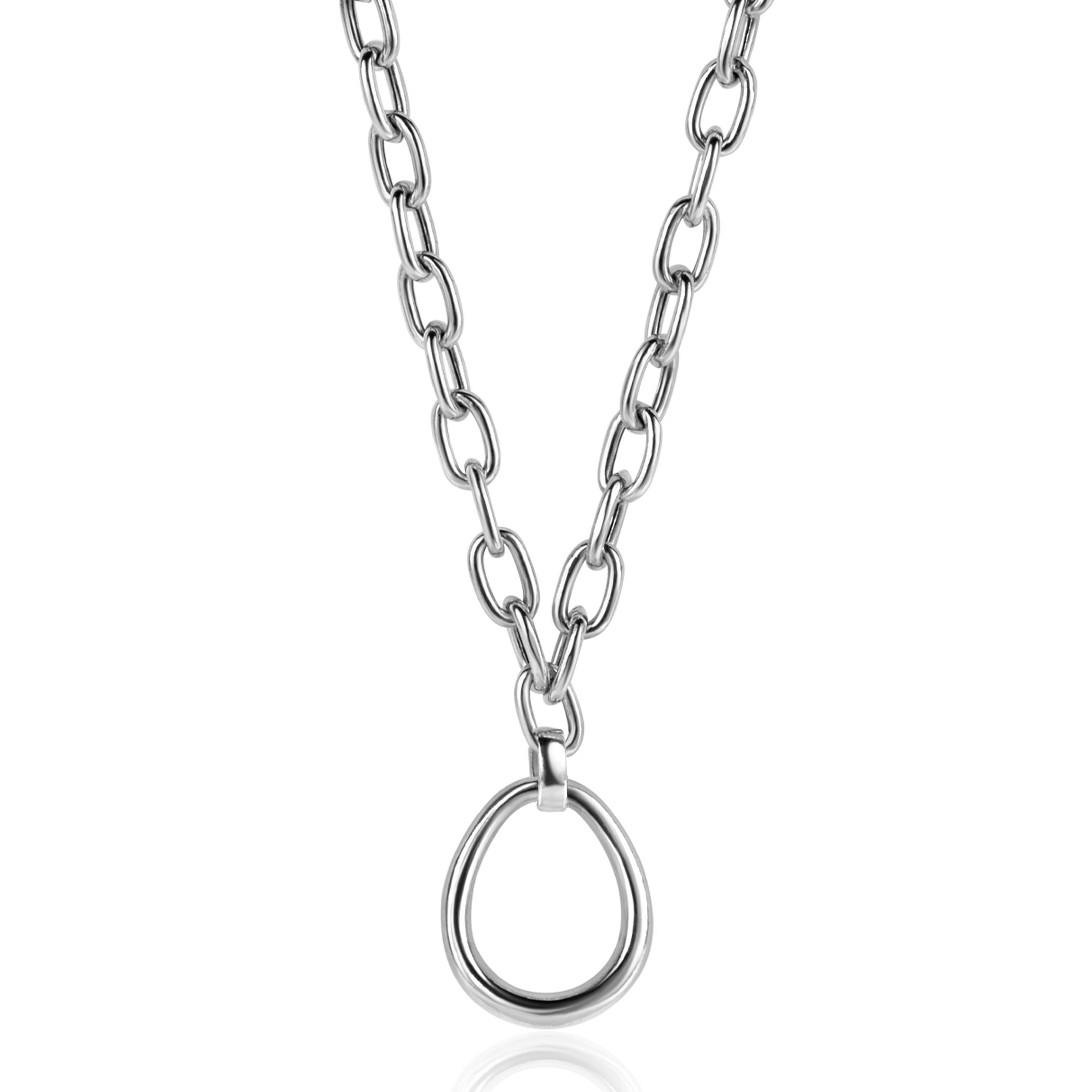 ZINZI Zilveren Ketting 40-45cm - ZIC2481