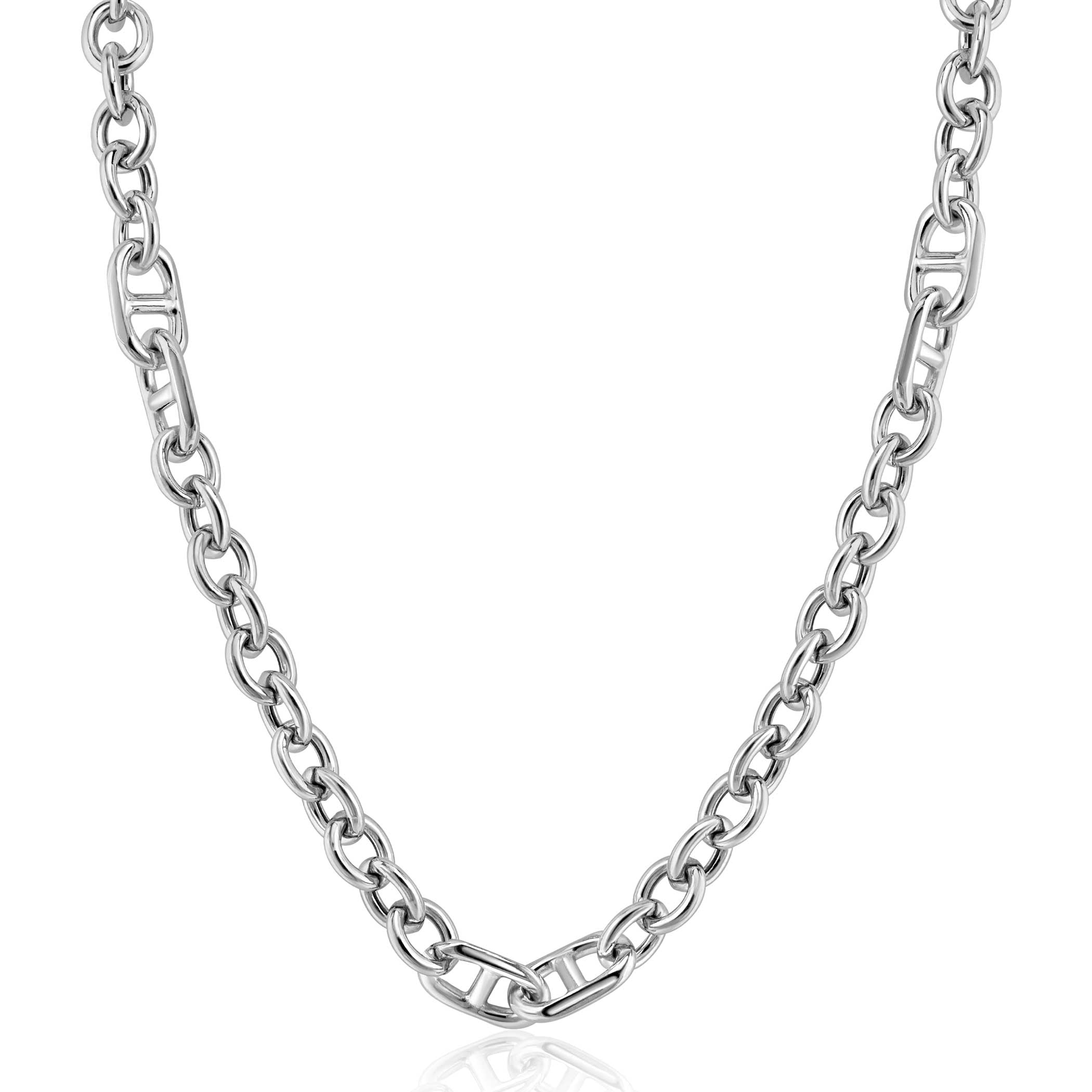 ZINZI Zilveren Ketting 42-45cm - ZIC2580