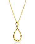 ZINZI Goldplated Ketting Infinity 60 cm – ZIC2675G
