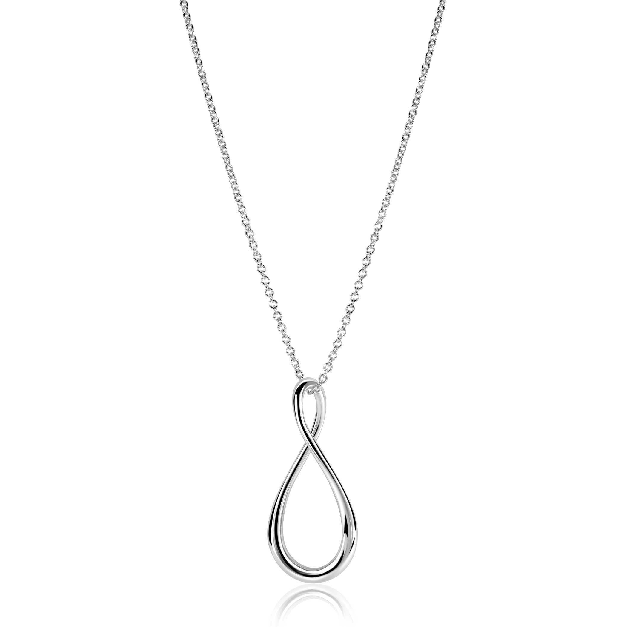 ZINZI Zilveren Ketting 60 cm - ZIC2675
