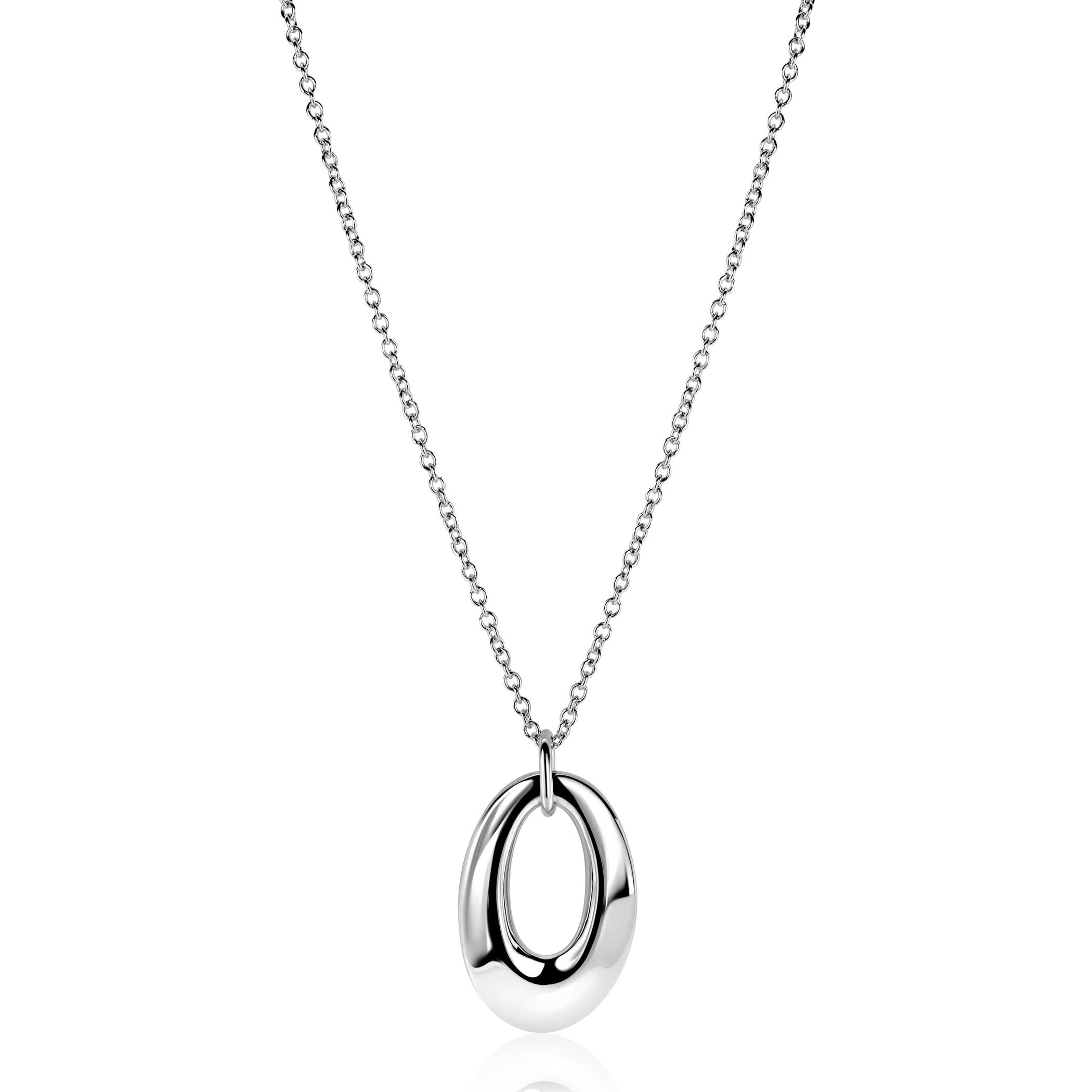 ZINZI Zilveren Ketting 42-47 cm - ZIC2787
