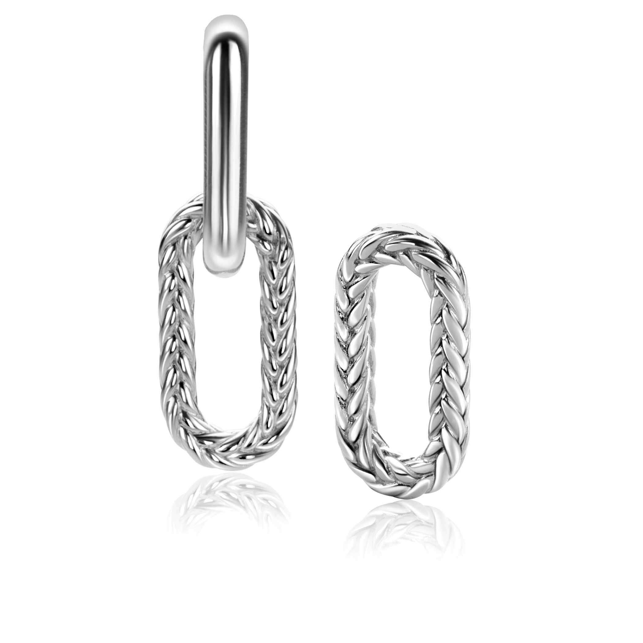 ZINZI Zilveren Oorbedels 20 mm - ZICH2553