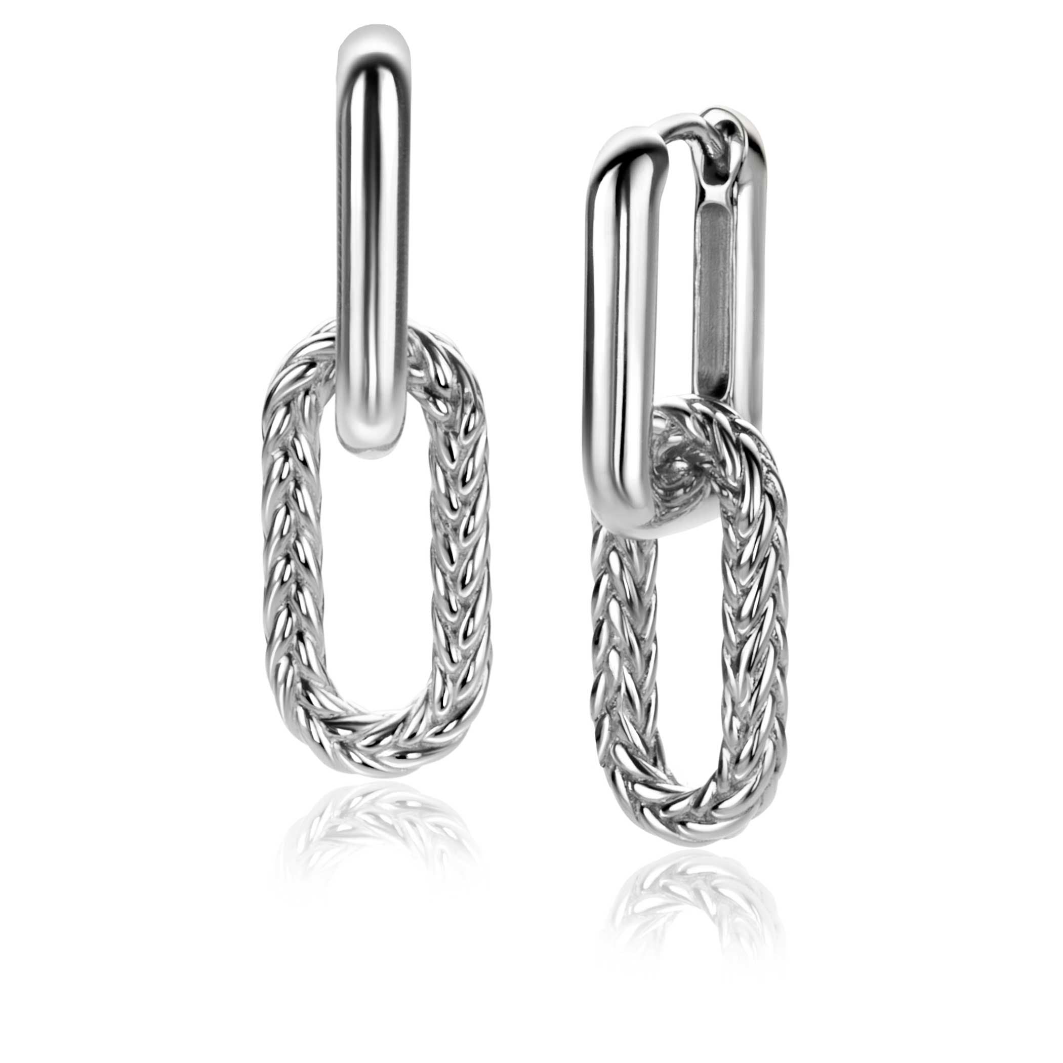 ZINZI Zilveren Oorbedels 20 mm - ZICH2553