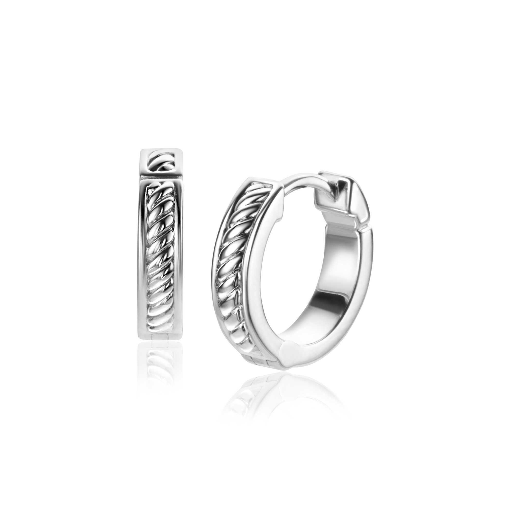 ZINZI Zilveren Oorbellen 13mm - ZIO2395