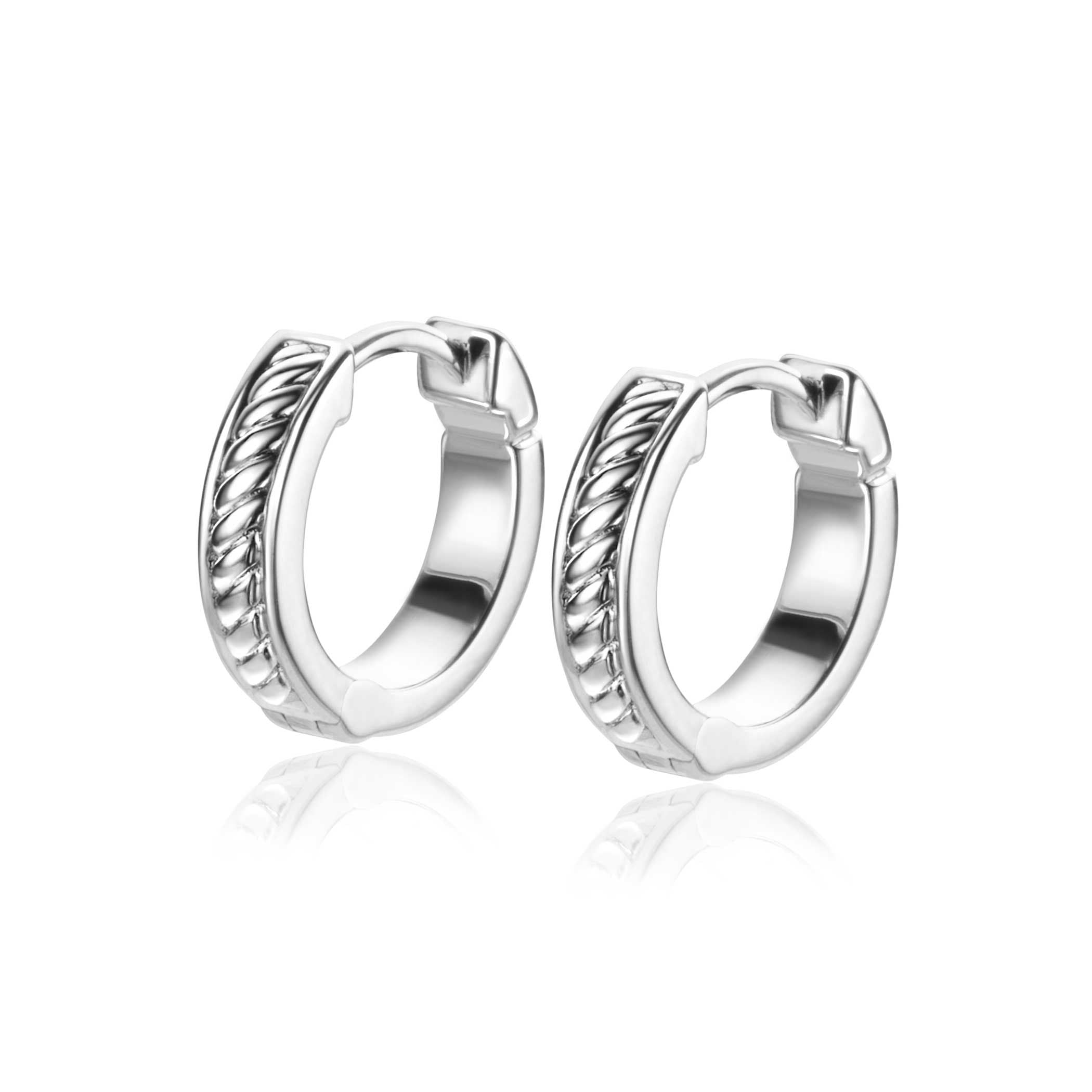 ZINZI Zilveren Oorbellen 13mm - ZIO2395