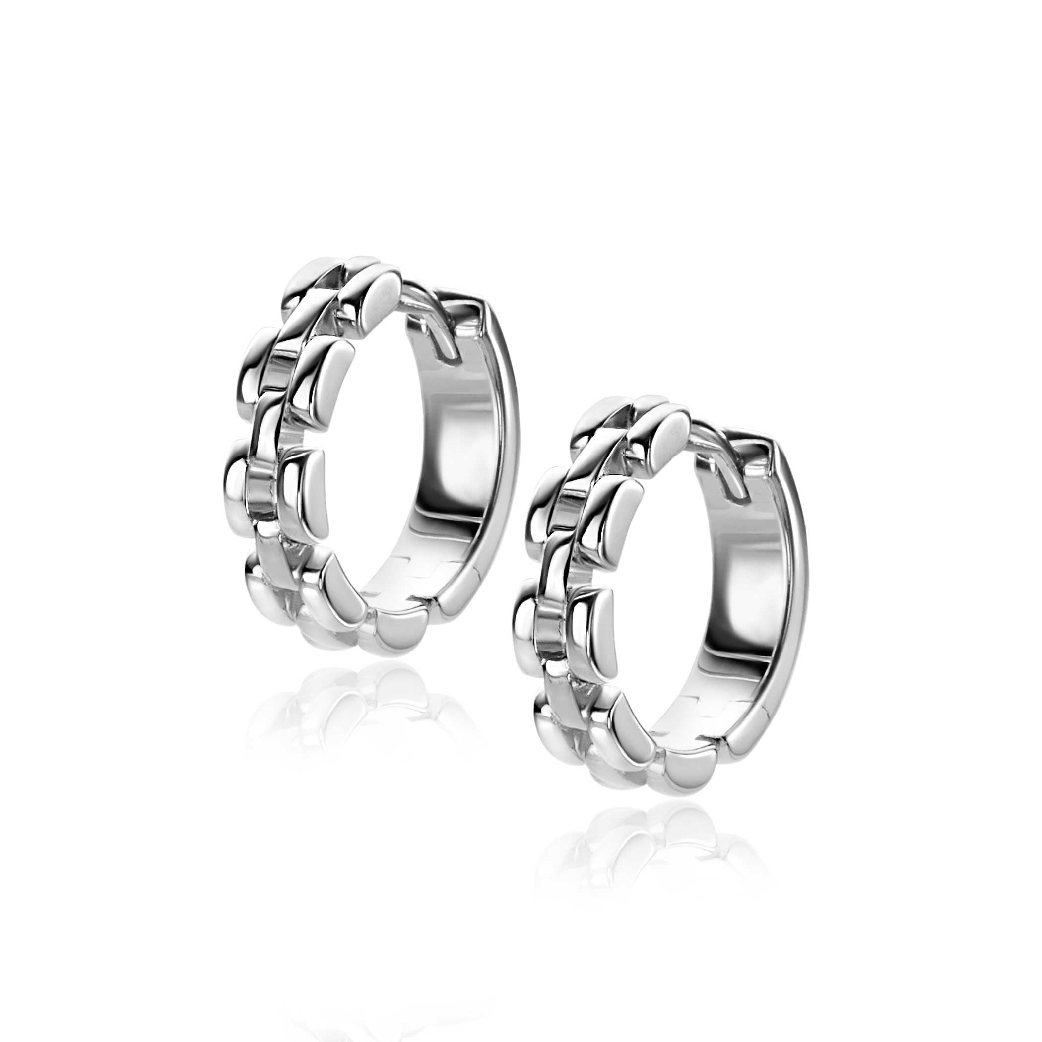 ZINZI Zilveren Oorbellen 16mm - ZIO2556