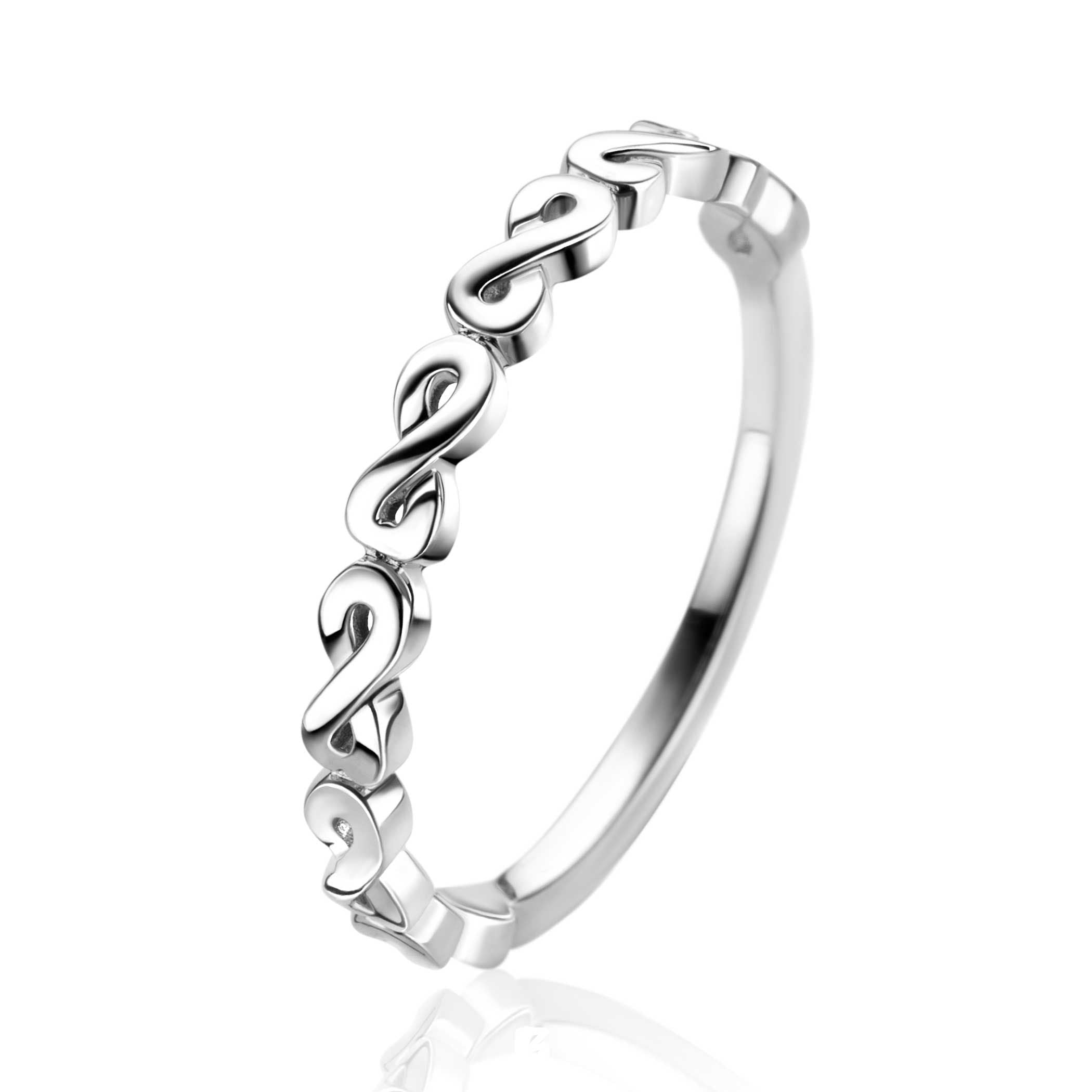 ZINZI Zilveren Ring - ZIR2500