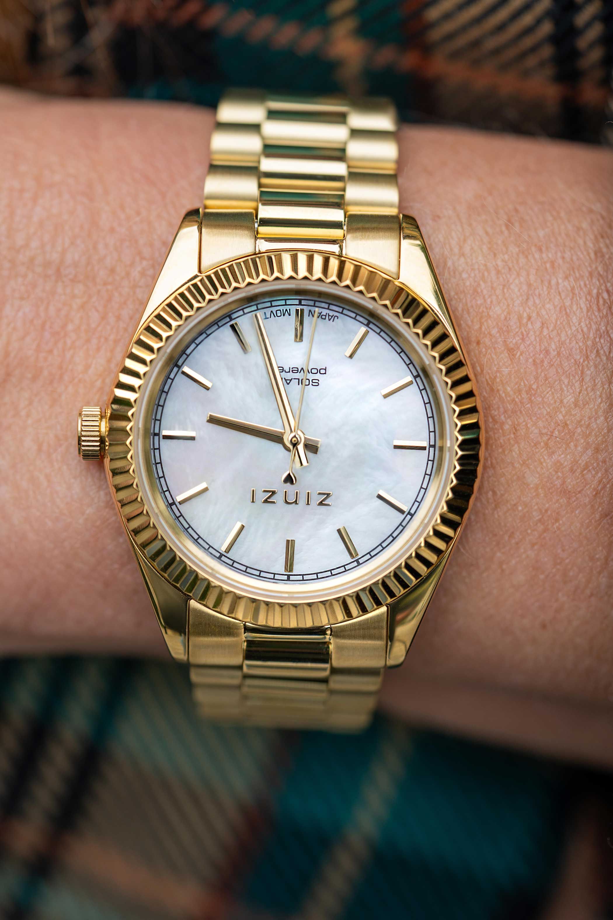 ZINZI Horloge 35mm goudkleurig - ZIW2134