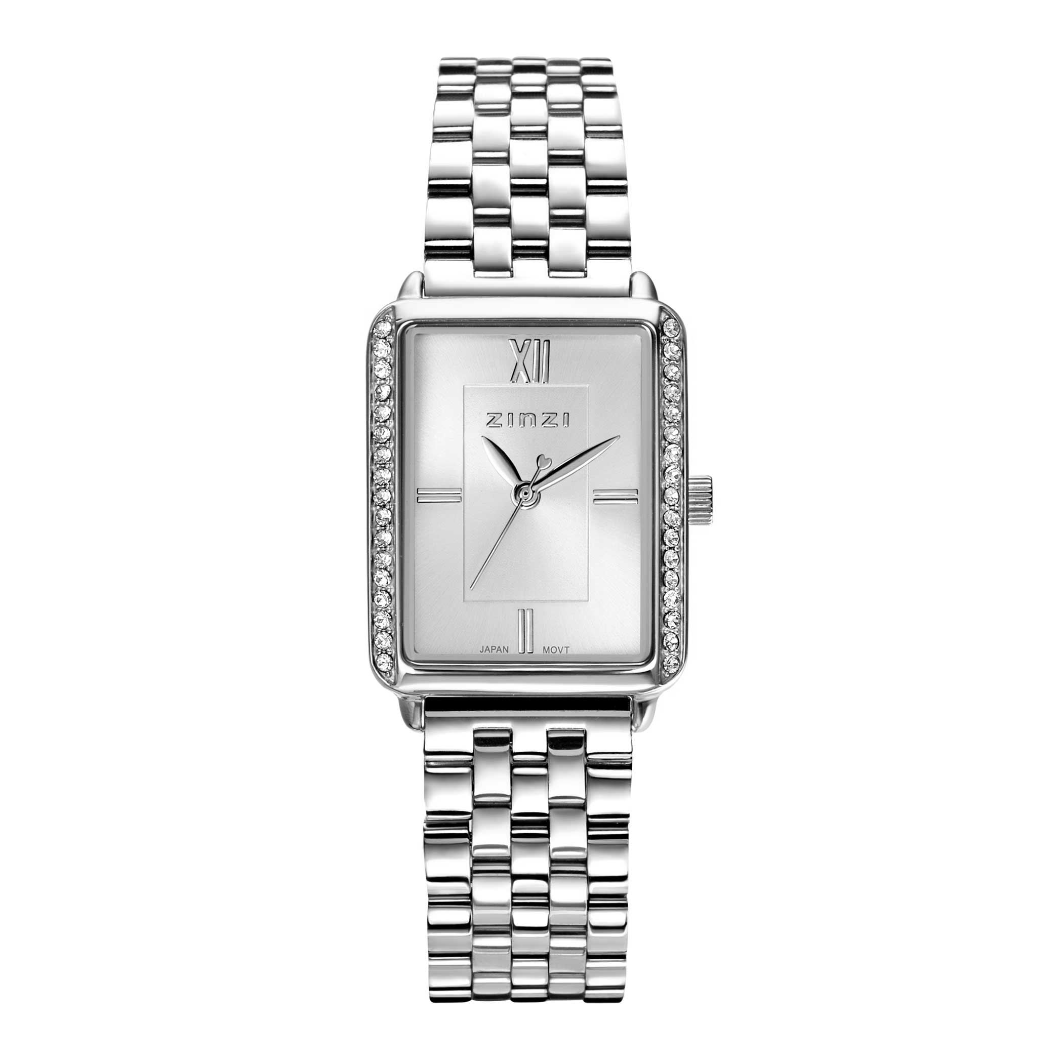 ZINZI Horloge 28mm zilverkleurig - ZIW2302