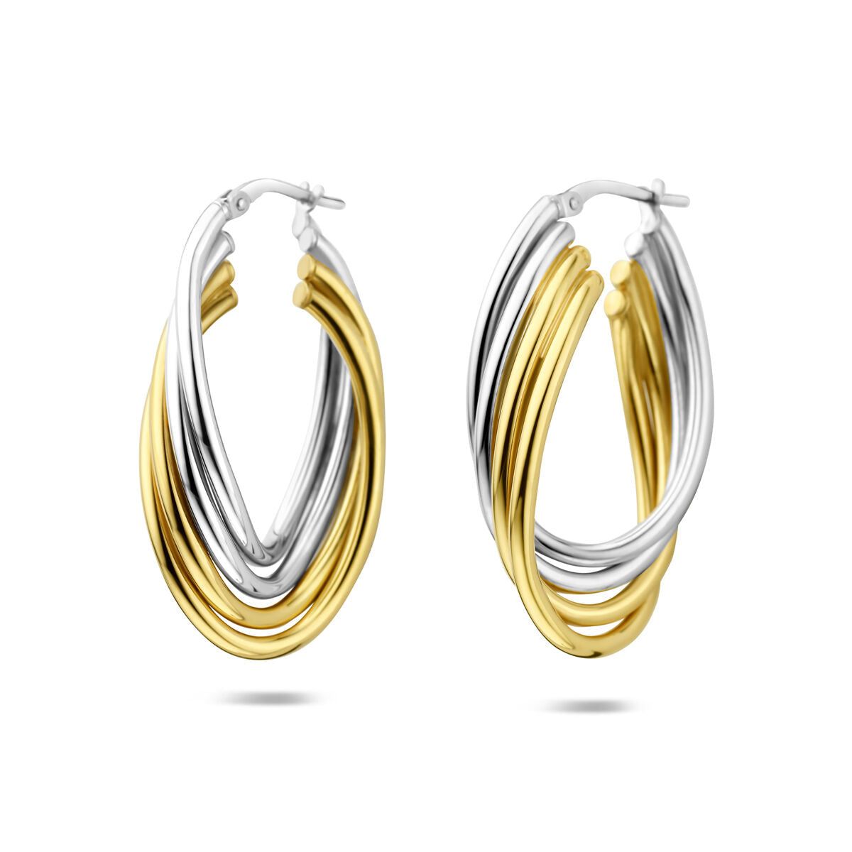 Fantasy Collection Oorbellen 35,5 mm 1 micron zilver verguld