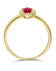 14K geelgouden ring 4025271 - PansiteNederland.nl