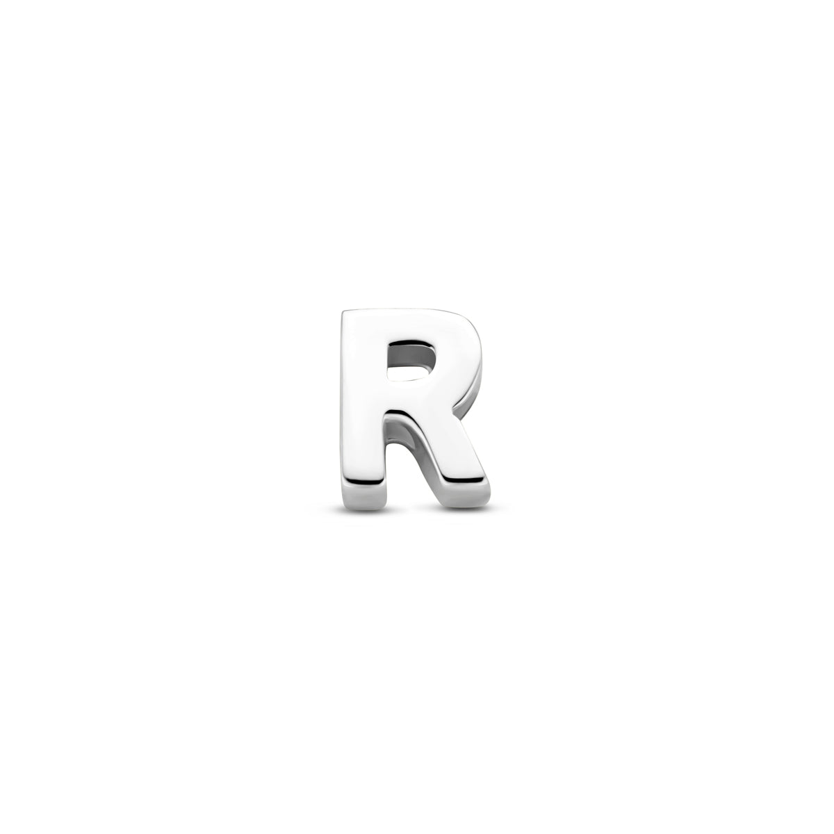 Hanger letter R 6 mm zilver #Letter_R