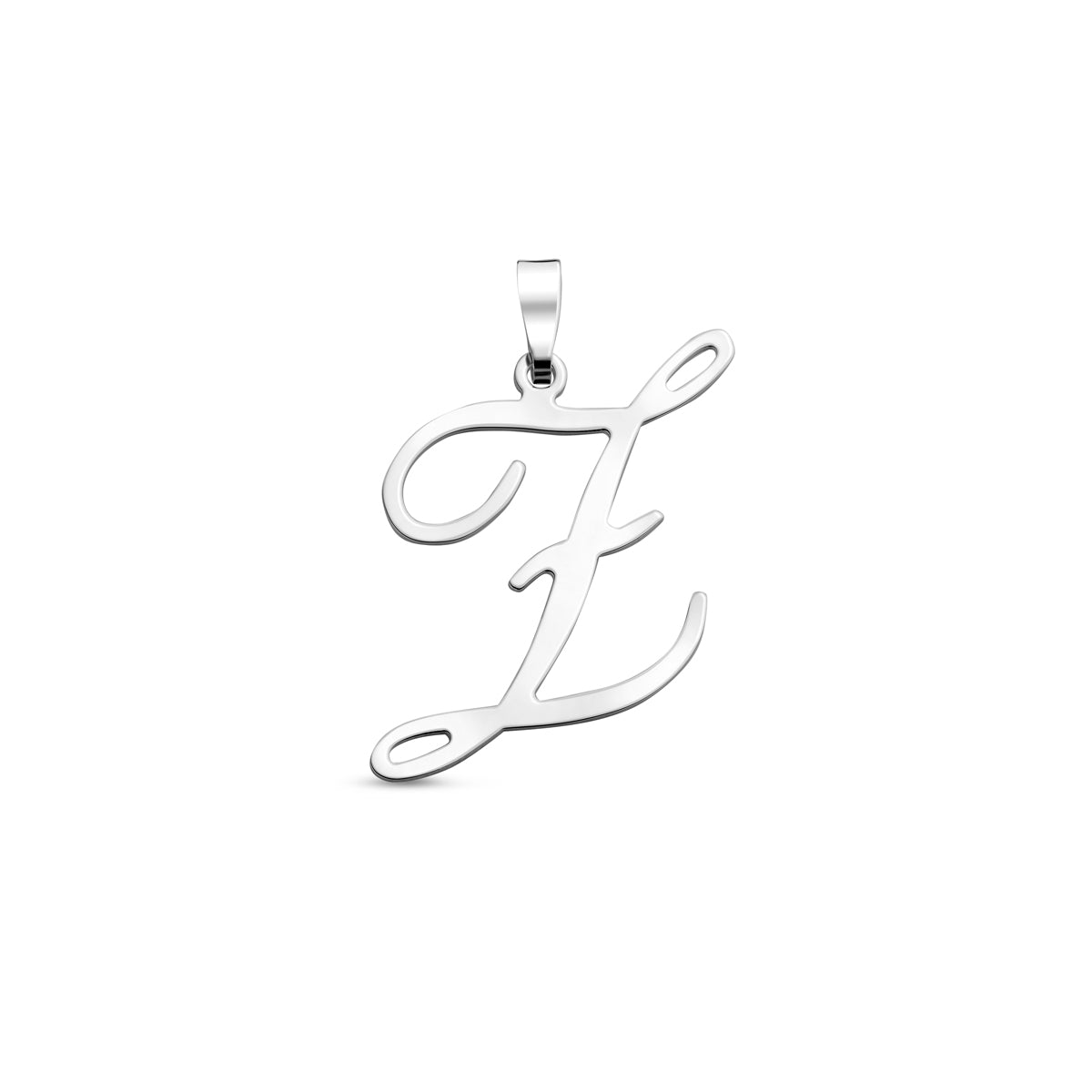 Hanger sierletter Z 24,5 mm zilver #Letter_Z