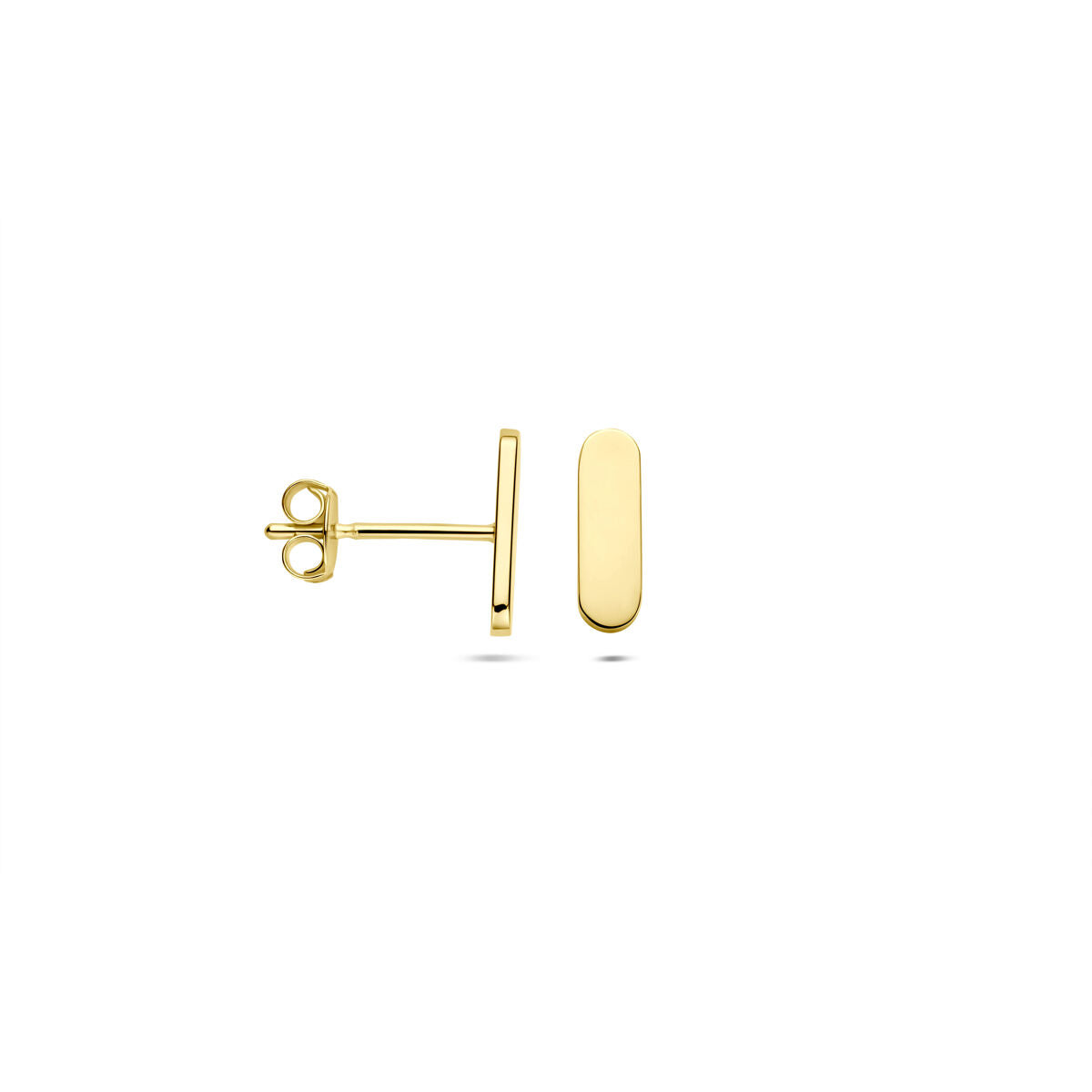 14K geelgouden oorknoppen 8,5 mm - 4034396