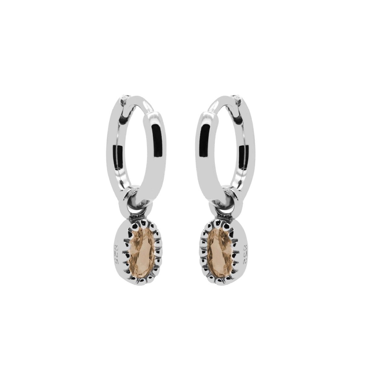 Karma Hinged Hoops Lauren Sieraad oorbellen