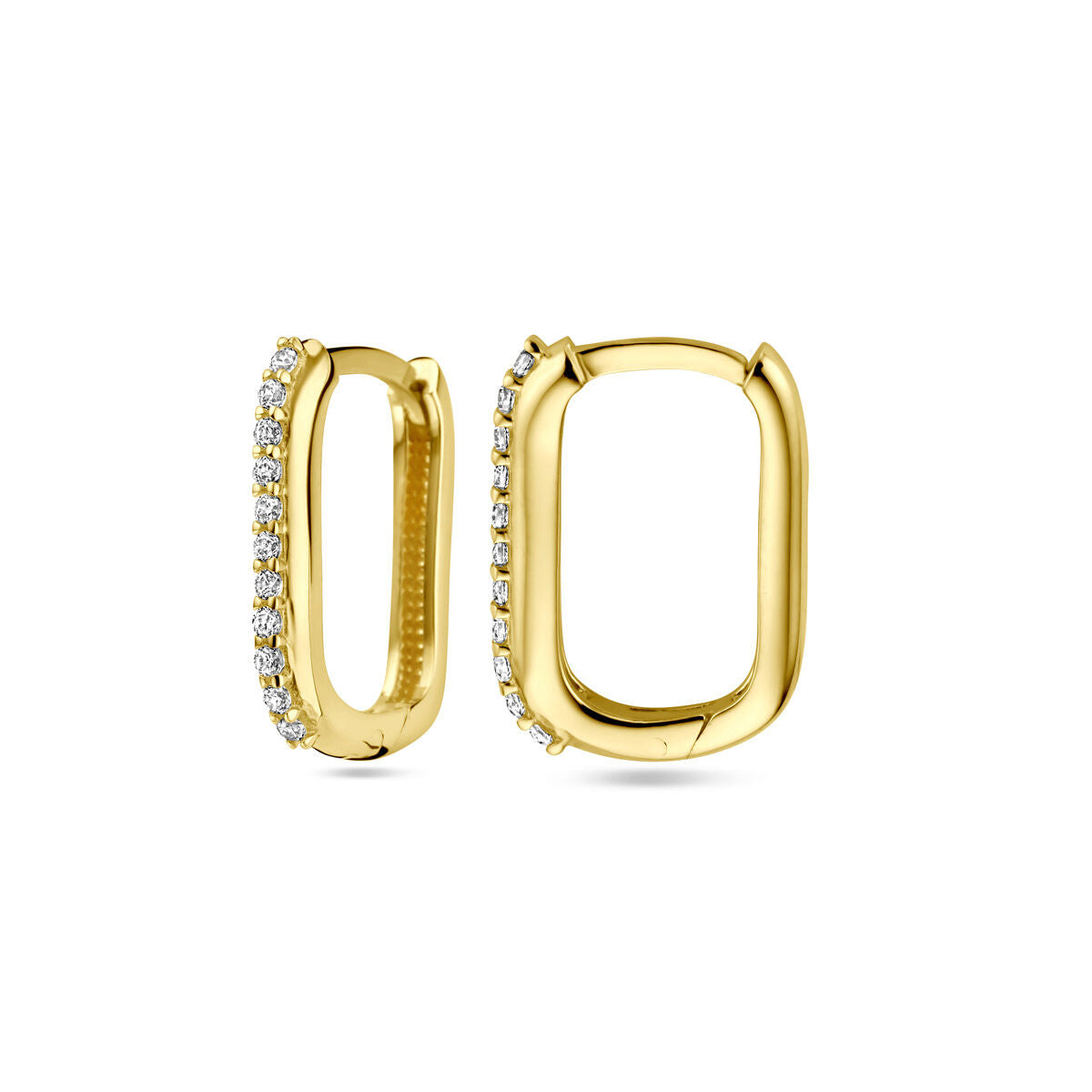 Fantasy Collection Oorbellen zirkonia 14K geelgoud