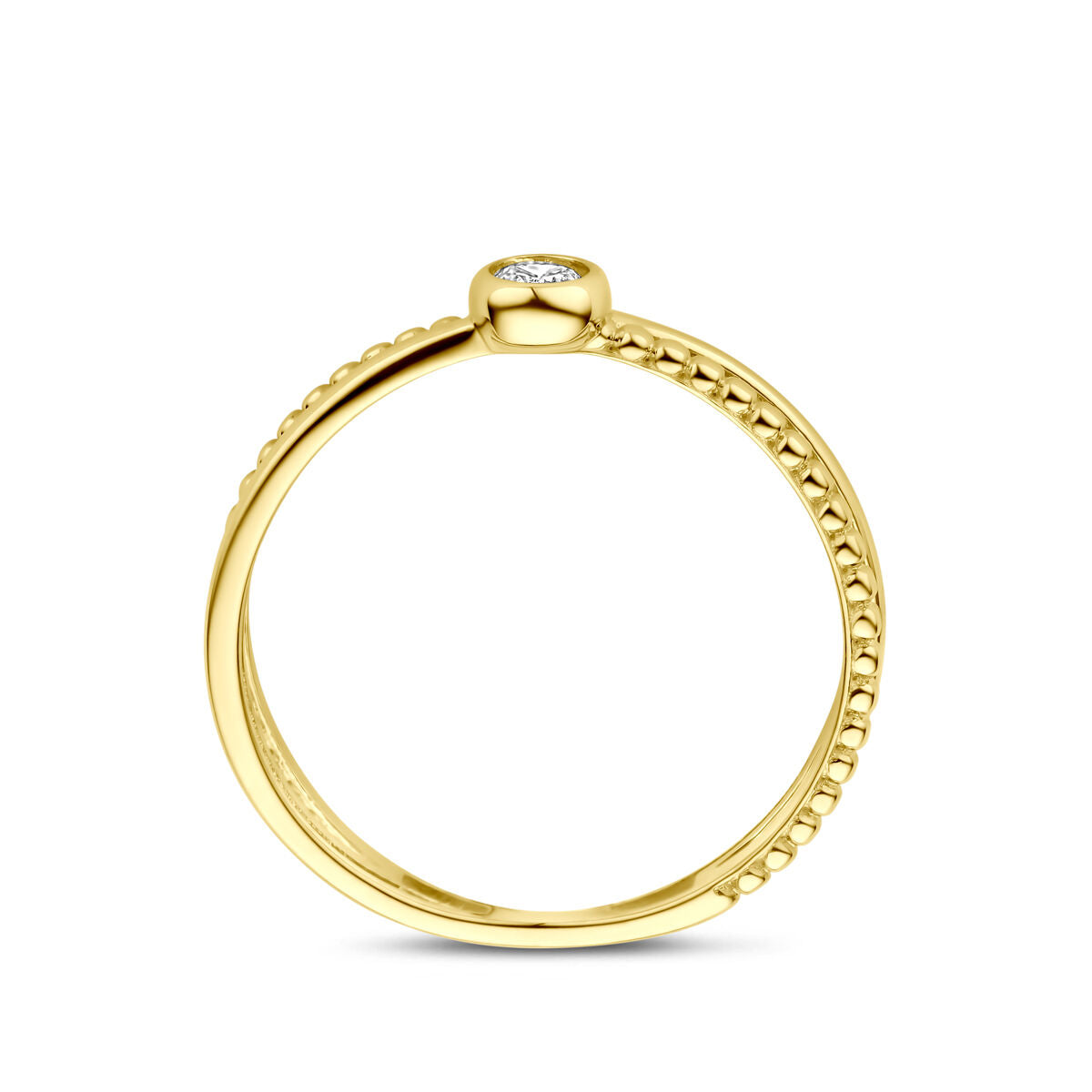Fantasy Collection Ring zirkonia 14K geelgoud