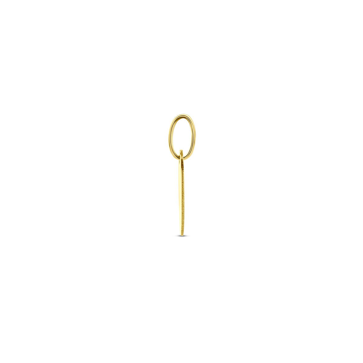 9K Geelgouden 9k graveerhanger ovaal 15 mm - 8000171 - PansiteNederland.nl