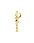 14K geelgouden hanger diamant 0.09ct h si 17 mm - 4034692 - PansiteNederland.nl