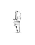 Zilveren gerhodineerde hanger zirkonia 17,5 mm - 1341228 - PansiteNederland.nl