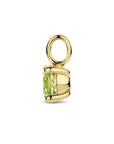 14K geelgoud hanger peridot 4026726