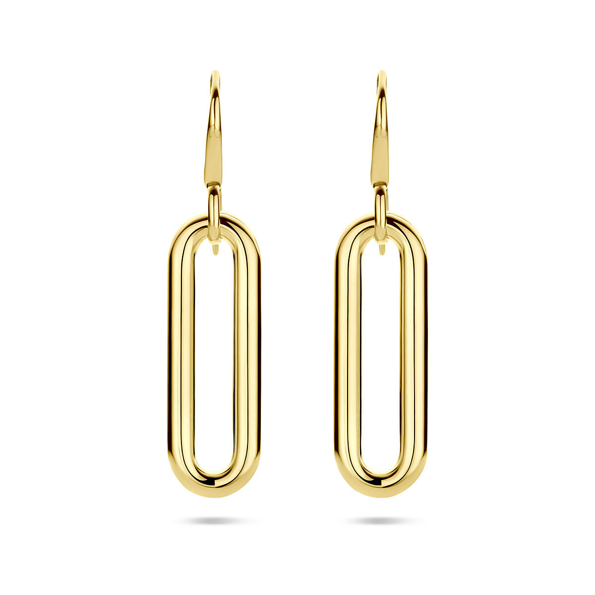 14K geelgouden oorhangers schakel 33 mm - 4034483 - PansiteNederland.nl