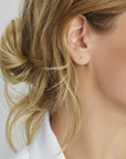 9K Geelgouden 9k oorknoppen zirkonia 4 mm - 8000200