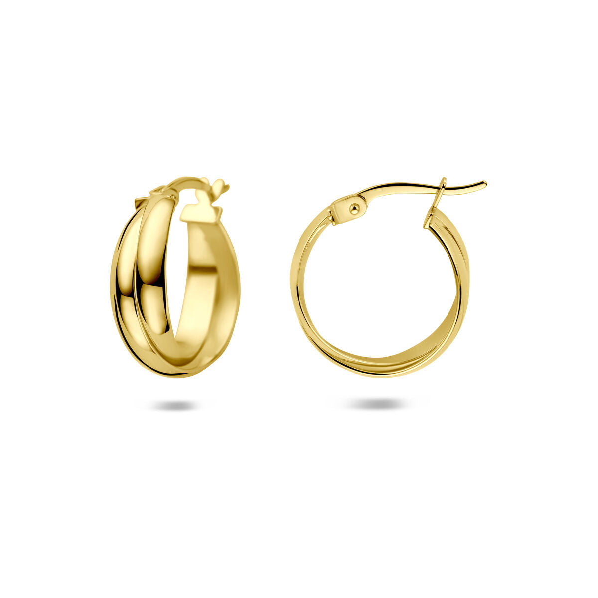 14K geelgouden oorringen 16,5 mm - 4034901 - PansiteNederland.nl