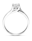 Zilveren Gerhodineerde Ring Zirkonia 1340765