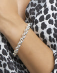 Zilveren armband jasseron 10 mm met groot springslot 1004568