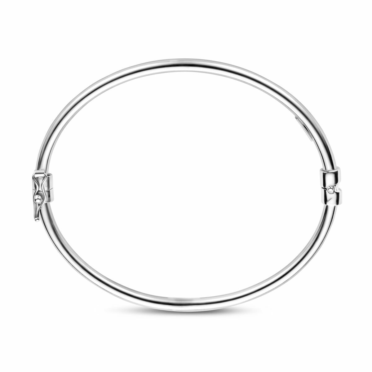 Fantasy Collection Bangle 3 mm 60 mm zilver