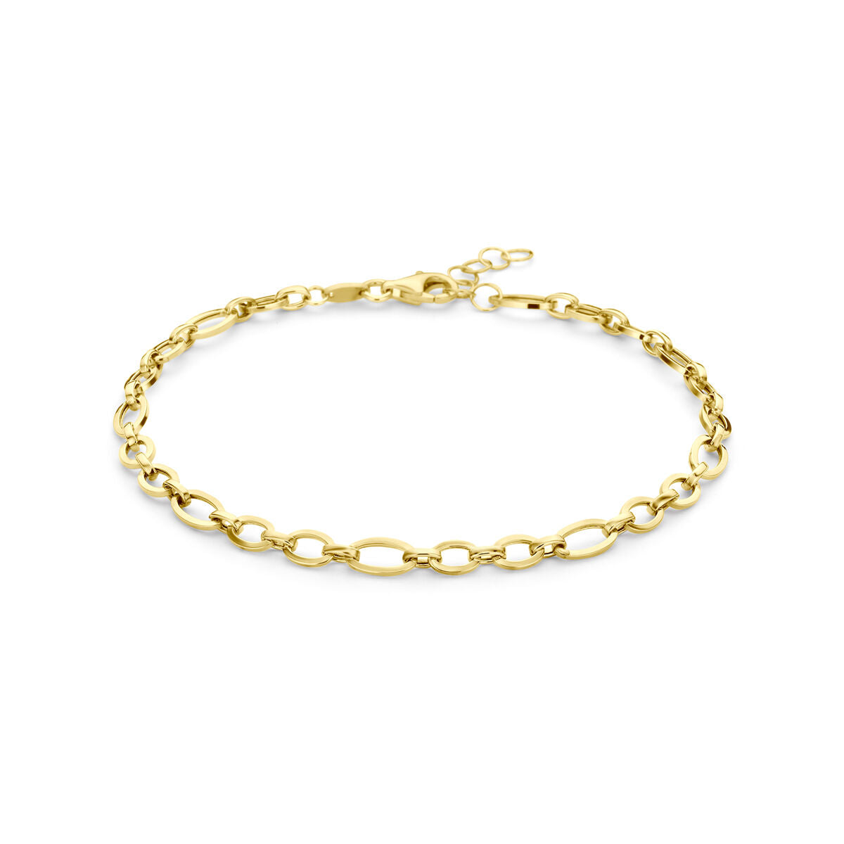 Armband 4 mm 14K geelgoud 18 + 2 cm